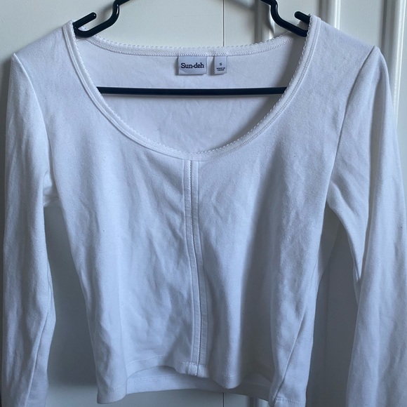 Aritzia cotton longsleeve - Picture 2 of 4